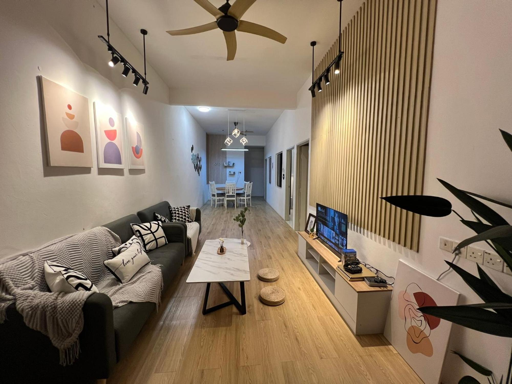 Demuji 4Br 10Pax 3Min To Ecm Kcm, Ps4 Villa Kuantan Bagian luar foto