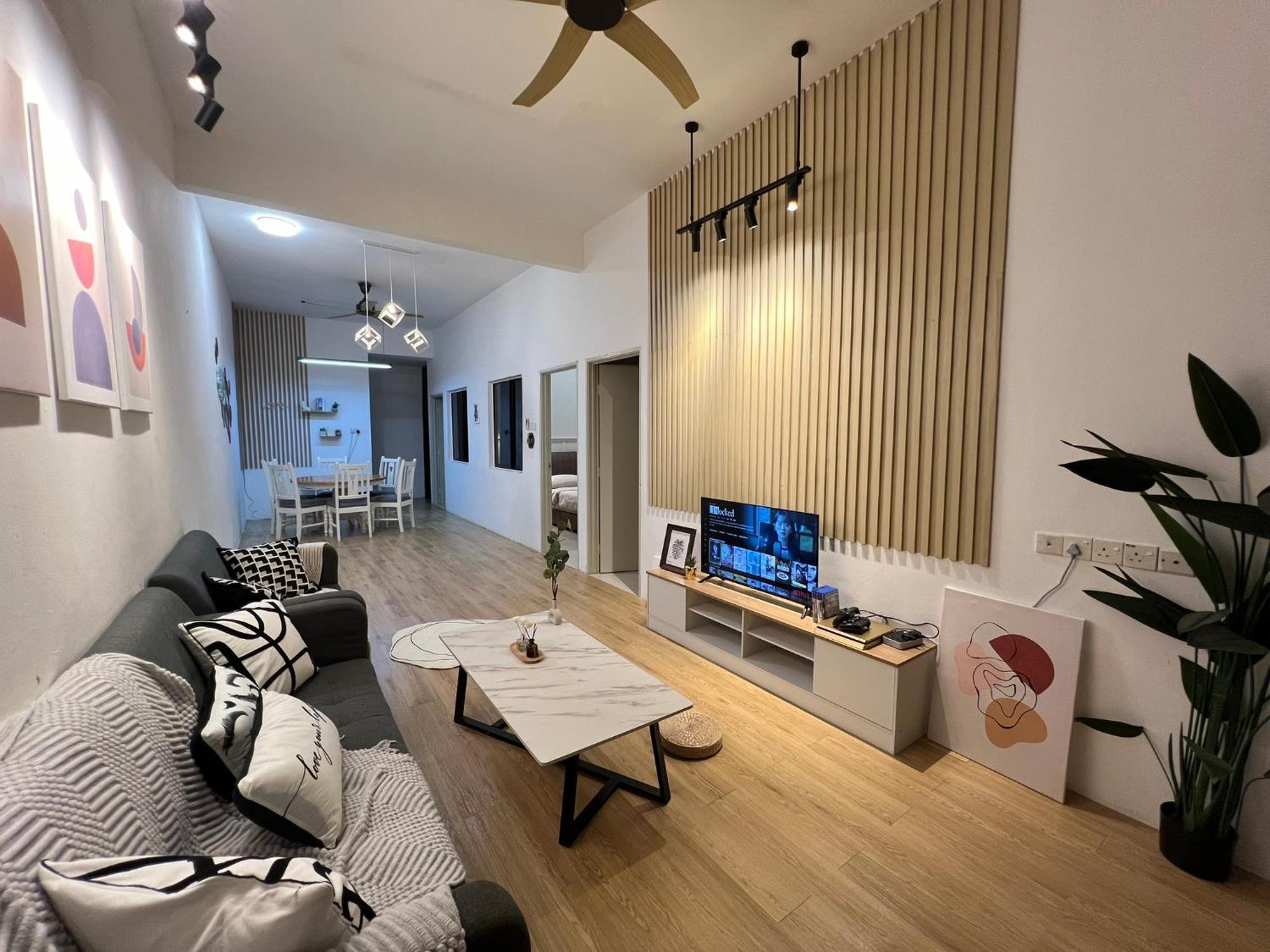 Demuji 4Br 10Pax 3Min To Ecm Kcm, Ps4 Villa Kuantan Bagian luar foto